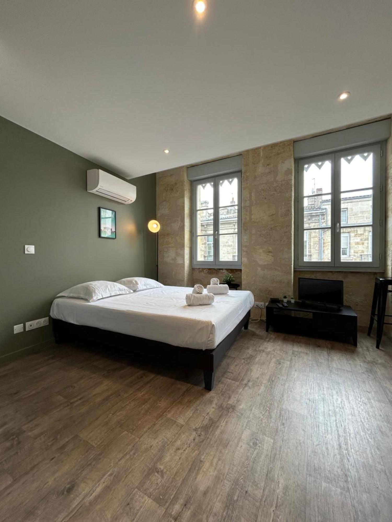 Appartement Studio Lumineux Avec Climatisation Pour 2 Personnes à Bordeaux Extérieur photo